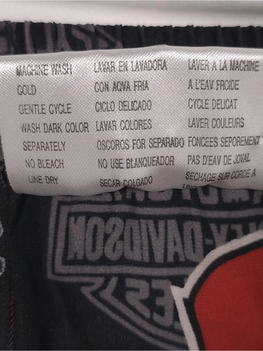 Harley-Davidson patriotic boxer
